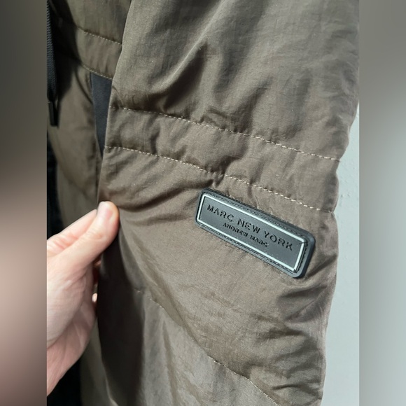 New Marc New York Holden Water Resistant Down
& Feather Fill Coat Size Large - Picture 4 of 10